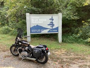 Blue Ridge Parkway By Motorcycle