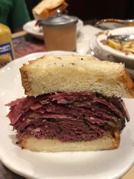 Pastrami on Challah at 2nd Avenue Deli