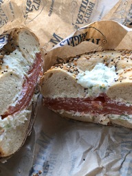 Bagel with Lox from Murray's