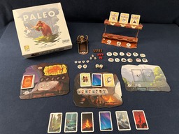 A photograph of the game Paleo.