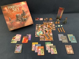 A photograph of the game Forbidden Sky.