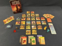 A photograph of the game Forbidden Island.