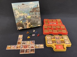 A photograph of the game Between Two Castles of Mad King Ludwig.