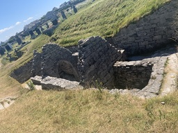 10th century church ruin at the site of Saint Cavan's grave