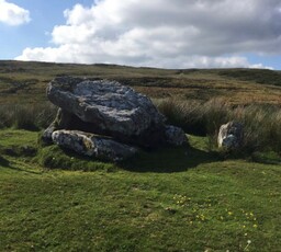 Unknown burial site in Whitegate, County Clare, Ireland. 