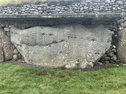 Megalithic art on the greywacke kerbstone at Newgrange