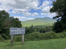 "Grandfather Mountain is a place of amazing biodiversity and scenic beauty that towers 5,946 feet above northwest North Carolina. A part of the United Nations’ Southern Appalachian Biosphere Reserve, the mountain is estimated to be 300 million years old — with certain rock formations dating back 1.2 billion years." Quoting the Grandfather Mountain Stewardship Foundation, https://grandfather.com/about-grandfather-mountain/