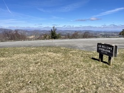 Air Bellows Overlook is at milepost 236.9 and sits at an elevation of 3,744 feet. 