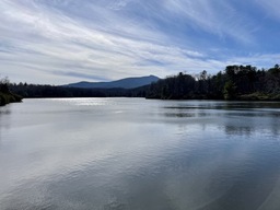 Price Lake Overlook Parking Area is located at milepost 296.7 and sits at an elevation of 3,393 feet. It has access to Price Lake Trail.