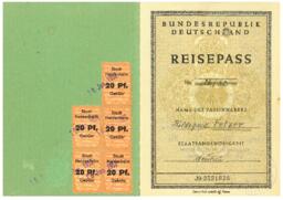 Hildegard Fetzer: German Passport