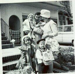 Kienle Family Photo: Easter 1962